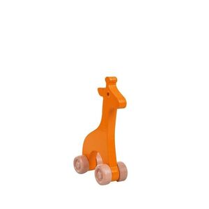 Imagine Jucarie pentru landou/carucior, Hanah Home, Giraffe, 9x15x4 cm, Portocaliu