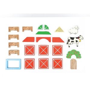 Imagine Jucarie pentru landou/carucior, Hanah Home, Farm House, 52x18x45 cm, Multicolor