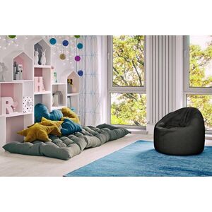 Imagine Fotoliu puf ELTAP, Bondo, 85x120x120 cm, poliester, negru