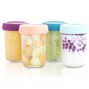 Imagine Set 4 boluri gradate Babymoov A004313, 220 ml, Sticla (Multicolor)