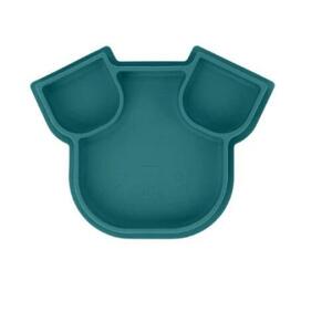 Imagine Tava anti-alunecare pentru mancare Babymoov A005207, Forma de Catelus (Verde)