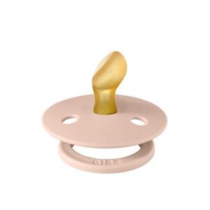 Imagine Suzeta Colour Latex, tetina anatomica, 0 luni + Blush, BIBS