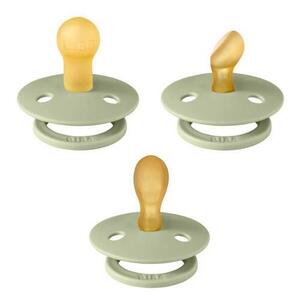 Imagine Set 3 Suzete Colour Latex, Tetina Rotunda, Simetrica & Anatomica 0 Luni +