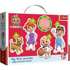 Imagine Puzzle Trefl Baby Classic Cocomelon, 14 piese, 2+ ani