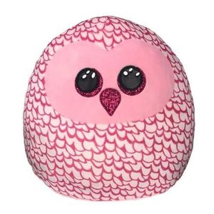 Imagine Jucarie de plus TY - Squish, Bufnita Pinky, 30 cm