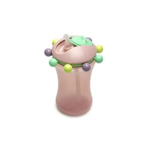 Imagine Cana cu pai Melii Abacus, 340 ml, Roz