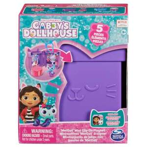 Imagine Set de joaca Mini casuta breloc MerCat cu 5 piese, Gabby's Dollhouse, 20140103