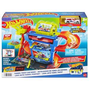 Imagine Spalatorie auto cu circuit si tunel, Hot Wheels, HTN80