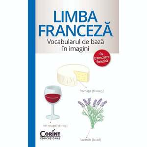 Imagine Vocabularul de baza in imagini cu transcriere fonetica, Limba franceza