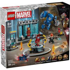 Imagine LEGO® Super Heroes - Laboratorul lui Iron Man: Sala armurilor (76315)