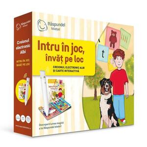 Imagine Carte interactiva si creion, Raspundel Istetel, Intru in joc, invat pe loc