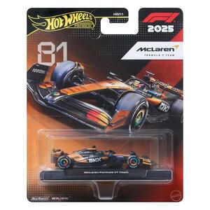 Imagine Masinuta metalica de curse, Hot Wheels, Formula 1, McLaren Formula 1 Team (#81), JKD81
