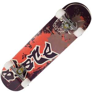 Imagine Skateboard Action One, ABEC-7 Aluminiu, 79 x 20 cm, Multicolor Skate Skull