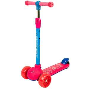 Imagine Trotineta Action One, Cu lumini si muzica, Prime, Roz