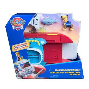 Imagine Set de joaca vehicul si figurina, Paw Patrol, Sea Patroller, 6074778
