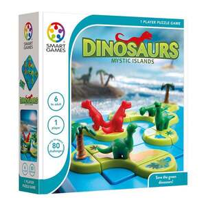 Imagine Joc de logica cu 80 de provocari, Smart Games, Dinosaurs Mystic Islands