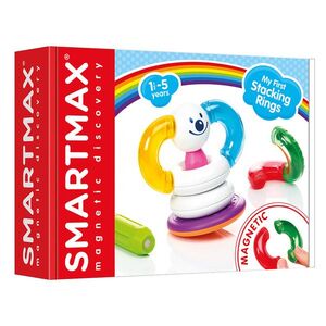 Imagine Joc magnetic, Smart Max, Primul meu turn cu inele, 10 piese