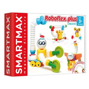 Imagine Joc magnetic, Smart Max, Roboti flexibili, 20 piese