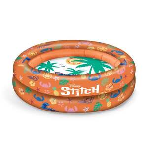 Imagine Piscina gonflabila cu 2 inele, Disney Stitch, 100 cm