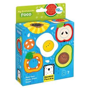 Imagine Primul meu puzzle, Banana Panda, Mancare, 14 piese