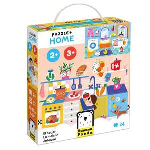 Imagine Puzzle Banana Panda, Acasa, 24 piese