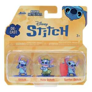 Imagine Set 3 figurine, Jada, Disney Stitch, 4 cm