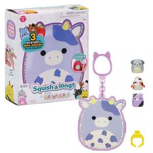 Imagine Set breloc cu figurine surpriza, Squishmallows, Squish a longs S1