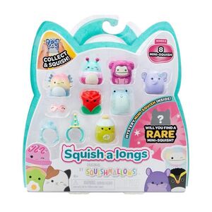 Imagine Set 8 figurine, Squishmallows, Squish a longs