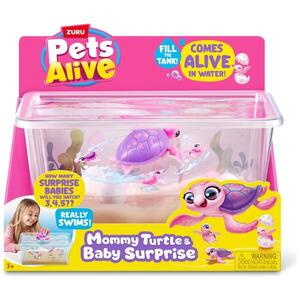 Imagine Set de joaca interactiv, Pets Alive, Mama testoasa si puii sai
