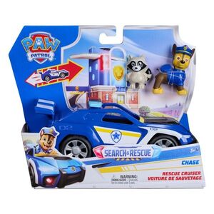 Imagine Set de joaca vehicul si figurine, Paw Patrol, Search and Rescue Cruiser, Chase, 20155158