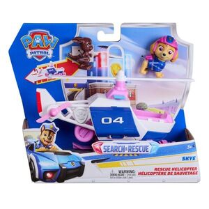Imagine Set de joaca vehicul si figurine, Paw Patrol, Search and Rescue Helicopter, Skye, 20155160