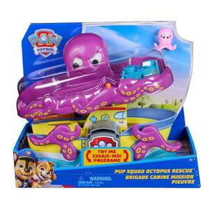 Imagine Set de joaca cu figurine, Paw Patrol, Pup Squad Octopus Rescue, 6074392