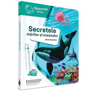 Imagine Carte interactiva, Raspundel Istetel, Secretele marilor si oceanelor