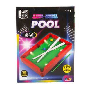 Imagine Joc de masa cu lumini LED, Games Hub, Biliard