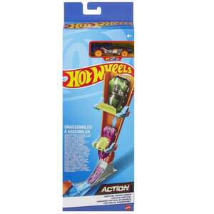 Imagine Set de joaca cu masinuta de curse, Hot Wheels, Vertical Power Launch, HDR82