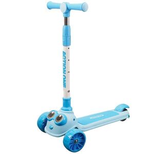 Imagine Trotineta Big Eyes Action One, cu roti luminoase si late Blue