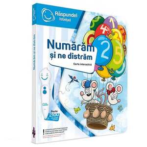 Imagine Carte interactiva, Raspundel Istetel, Numaram si ne distram