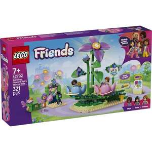 Imagine LEGO® Friends - Floare rotitoare si ceasca pentru zane (42702)