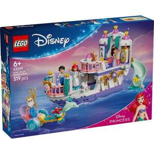 Imagine LEGO® Disney Princess - Barca nuntii regale a lui Ariel (43299)