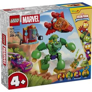Imagine LEGO® Disney Junior Marvel - Loki vs echipa lui Iron Man (11211)
