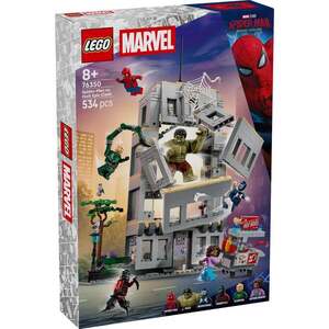 Imagine LEGO® Marvel Super Heroes - Confruntarea memorabila dintre Omul-Paianjen si Hulk (76350)