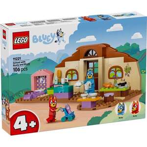 Imagine LEGO® Bluey - La scoala cu Rusty si Blue (11221)