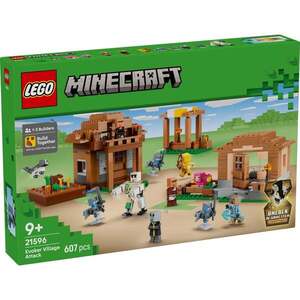 Imagine LEGO® Minecraft - Atacul evocatorilor asupra satului (21596)