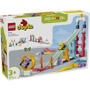 Imagine LEGO® DUPLO - Rampe creative cu vehicule 3 in 1 (10478)