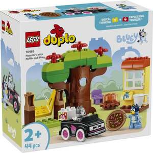 Imagine LEGO® DUPLO - Muffin Si Blue, fetele care aduc pizza (10469)