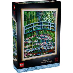 Imagine LEGO® Art - Claude Monet - Pod peste lac cu nuferi (31220)