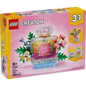 Imagine LEGO® Creator - Sticla de parfum cu flori decorativa (31383)