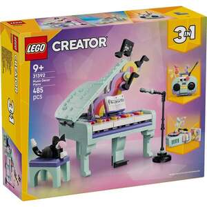 Imagine LEGO® Creator - Pian decorativ cu o pisica (31392)