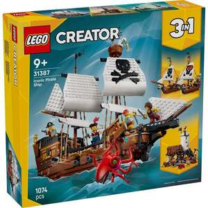 Imagine LEGO® Creator - Corabie de pirati emblematica (31387)
