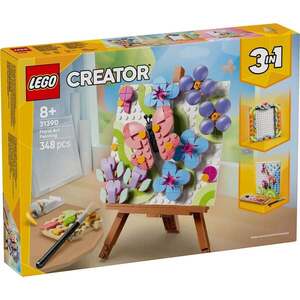 Imagine LEGO® Creator - Tablou decorativ cu arta florala (31390)